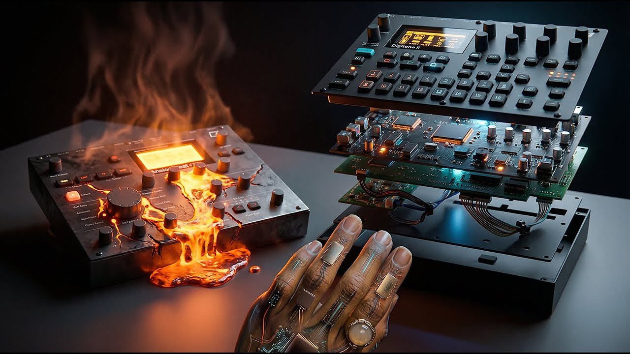 Digitone 2 × Analog Heat FX | Generative Glitch