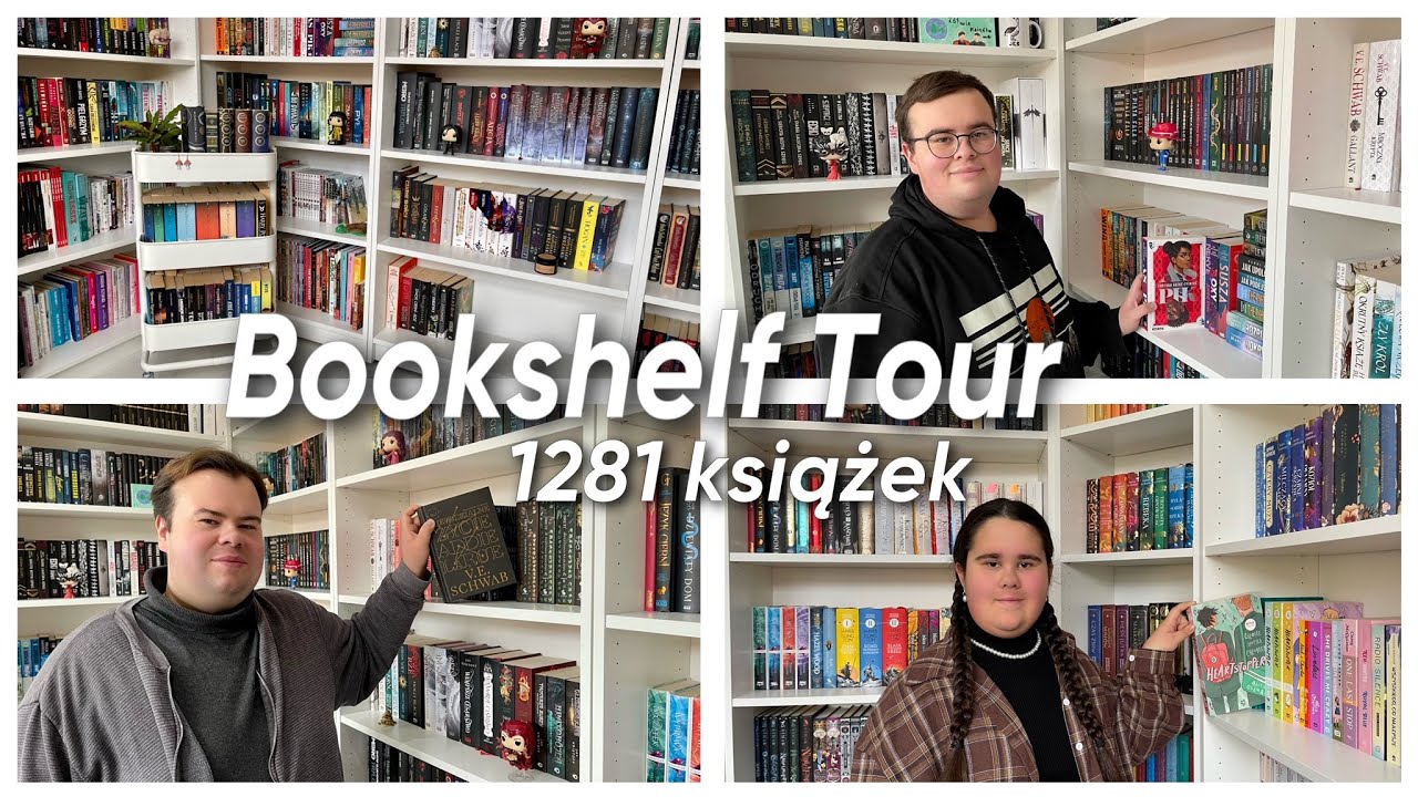BOOKSHELF TOUR 2022 😍 | Przegląd biblioteczki z Helą 🐢 | Cz. 2