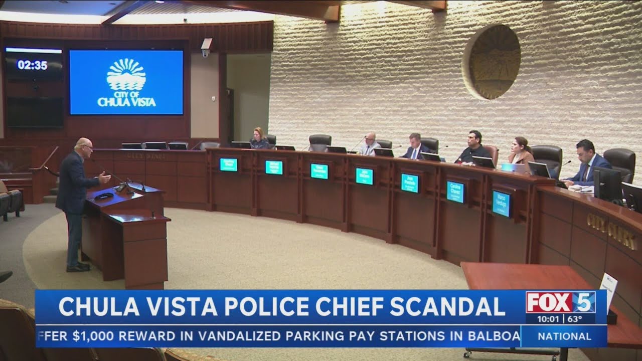 Chula Vista community rallies behind Police Chief Kennedy amid scandal