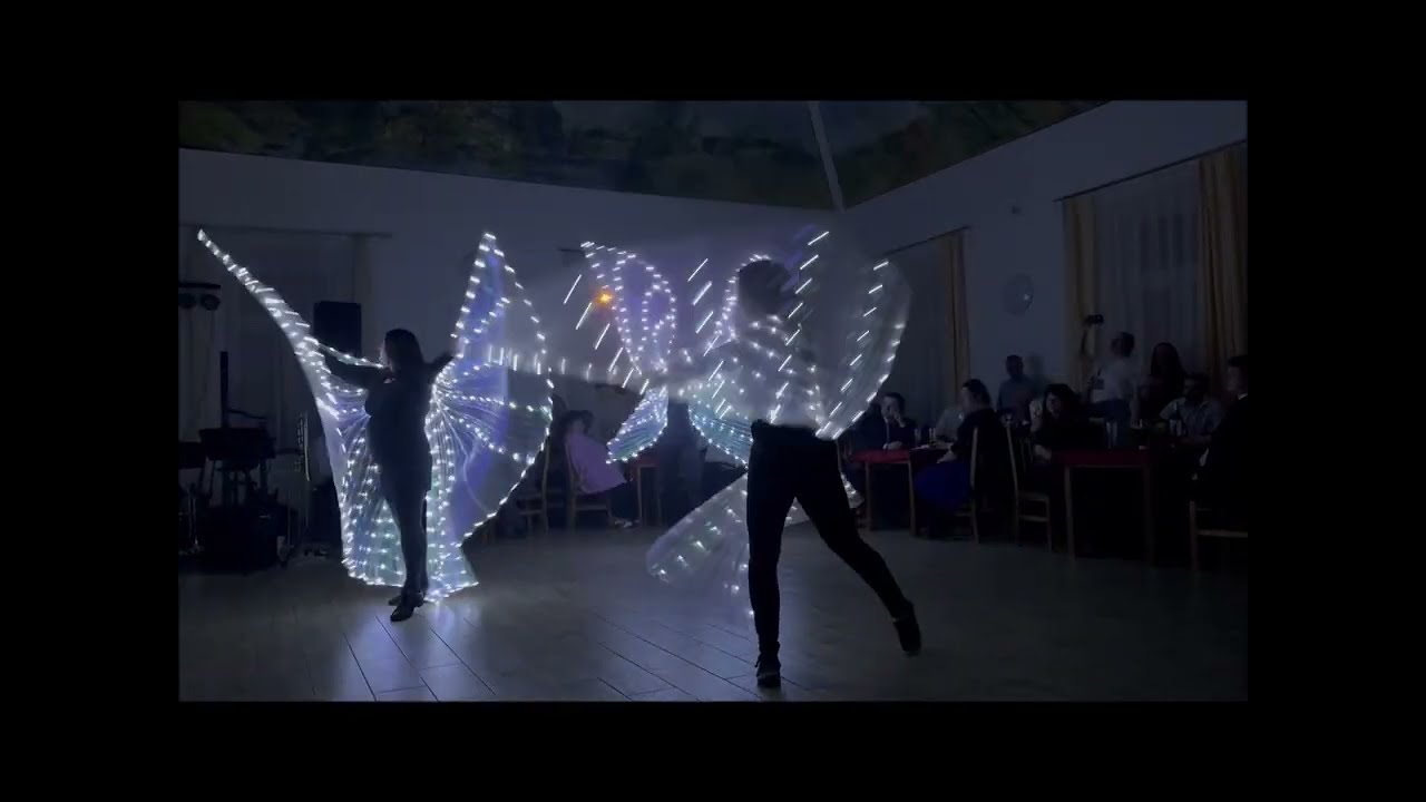 Světelná show spolku Bzuk