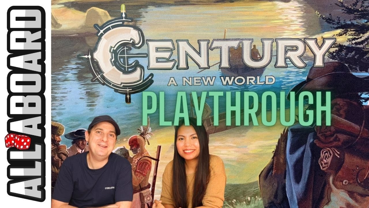 CENTURY: A NEW WORLD | Board Game | 2 Player Playthrough | Trading in the New World