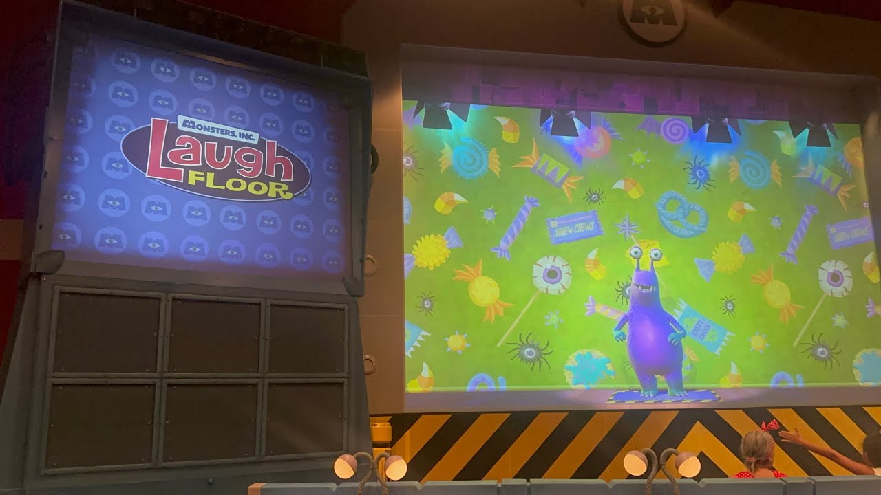 Тропа «Сладость или гадость» от Monsters Inc Laugh Factory в MNSSHP — Бадди Бойл