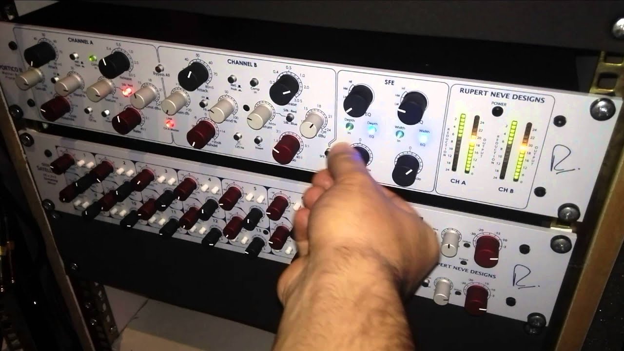 Rupert Neve Portico II Master Buss processor Test