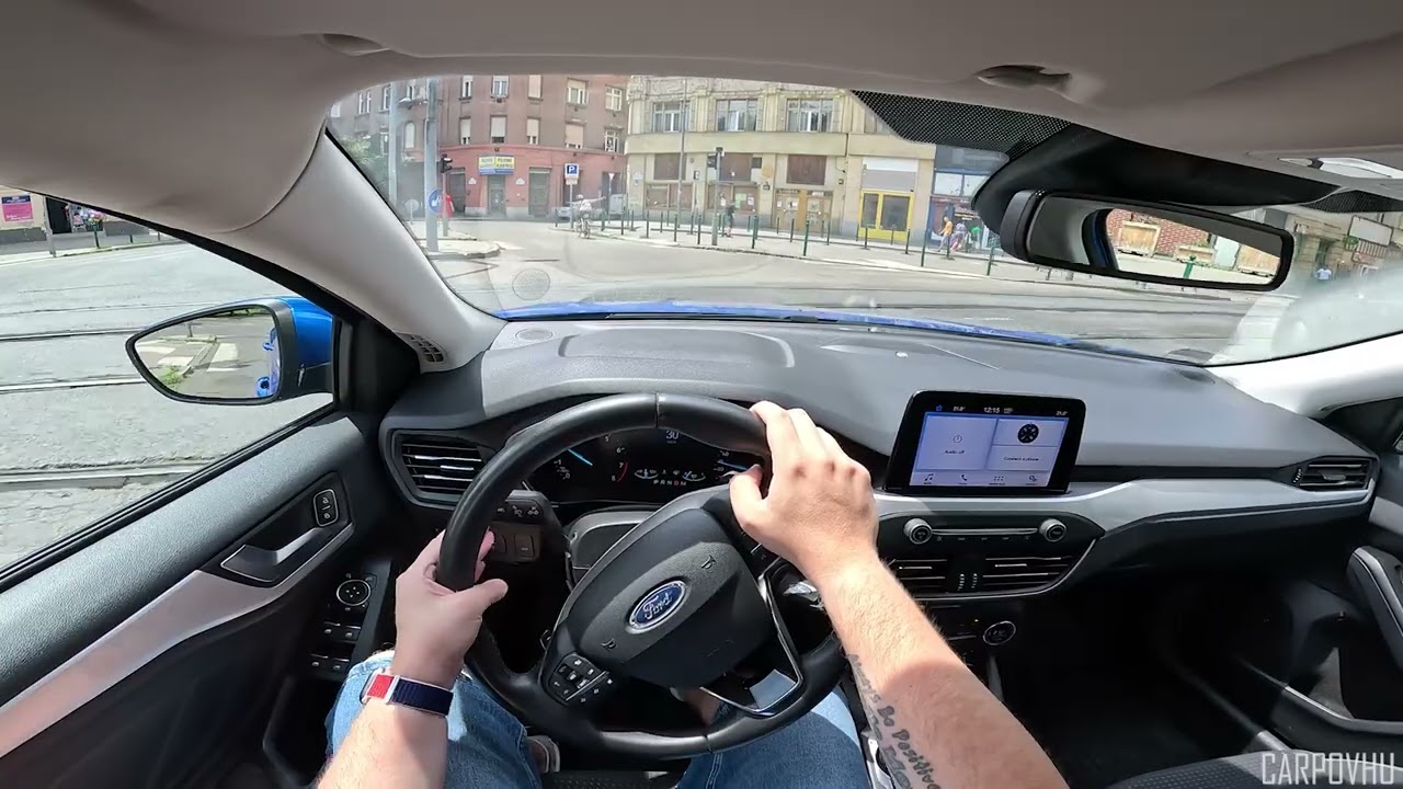 Ford Focus Sedan 2019 1.0 EcoBoost 92 kW (~125 hp) - Magyar POV Videó - Hungarian POV Drive 4K60FPS