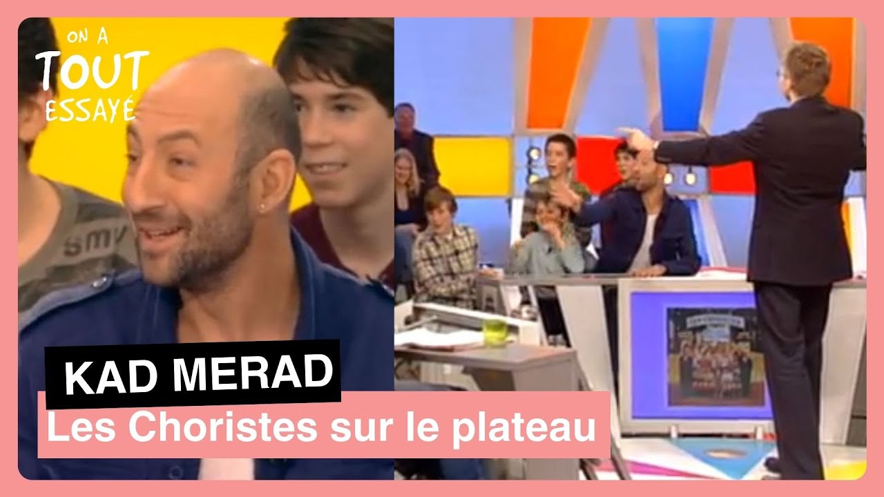 Kad Merad et les enfants des 