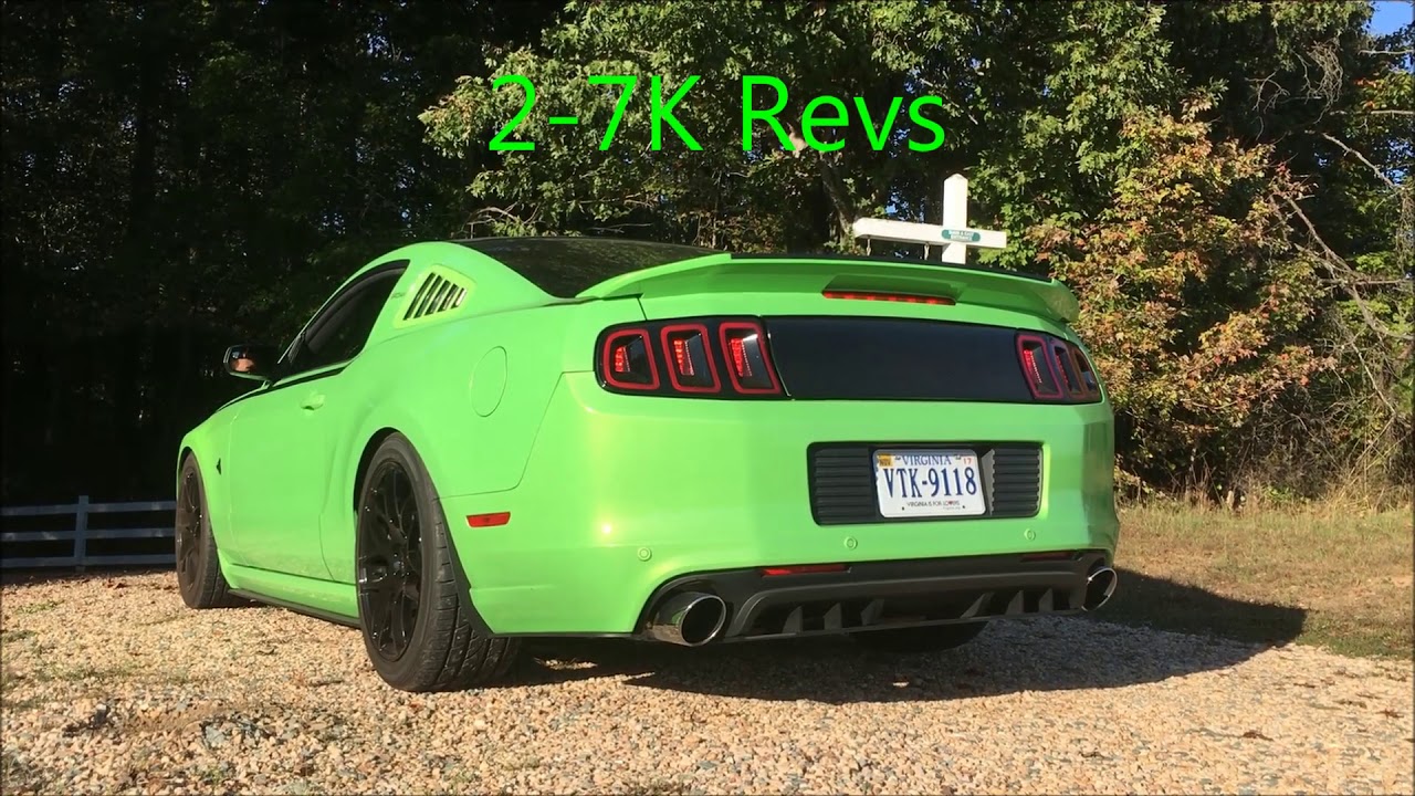 2014 Mustang GT 5.0L Borla ATAK Catback