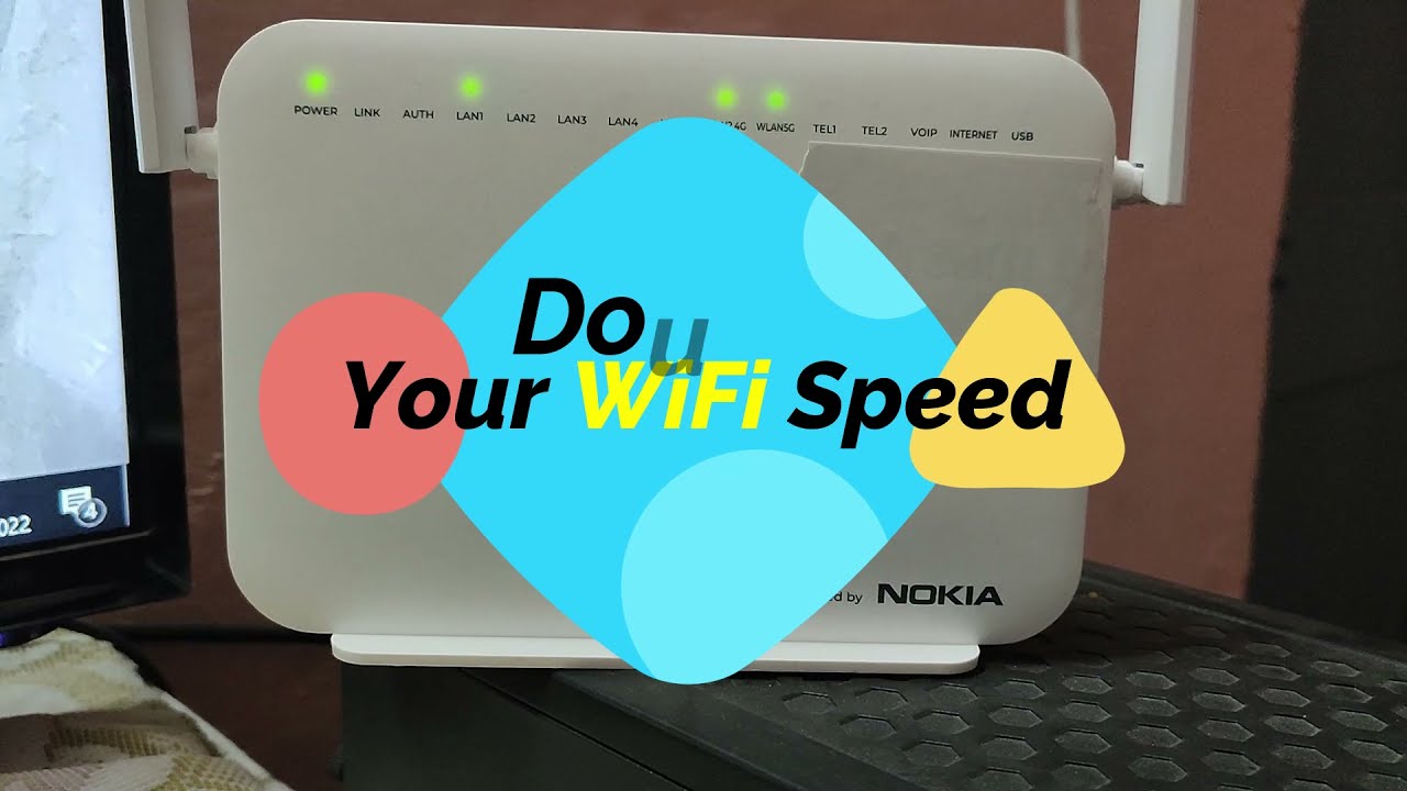 Increase WiFi Speed Of Router | Nokia Fibre Router | Internet Speed Booster 😱 #wifi #internet