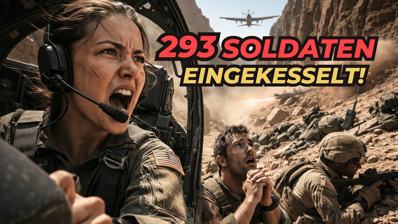 293 Soldaten eingeschlossen — Eine unterschätzte F/A-18 Pilotin widersetzte sich dem Befehl