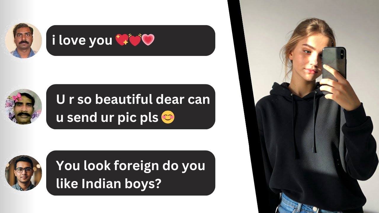 This Is What Indian DMs Look Like to a Foreign Girl | Social Experiment |