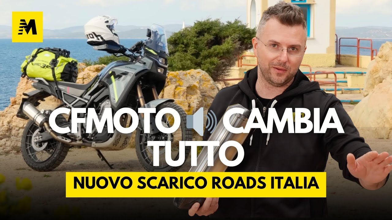 CFMOTO 450MT + Roads Italia: ecco lo scarico perfetto?