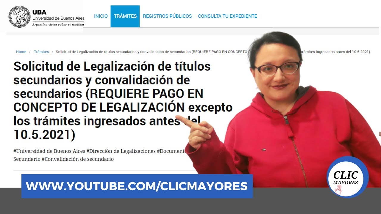 Legaliza tu Titulo SECUNDARIO en la UBA