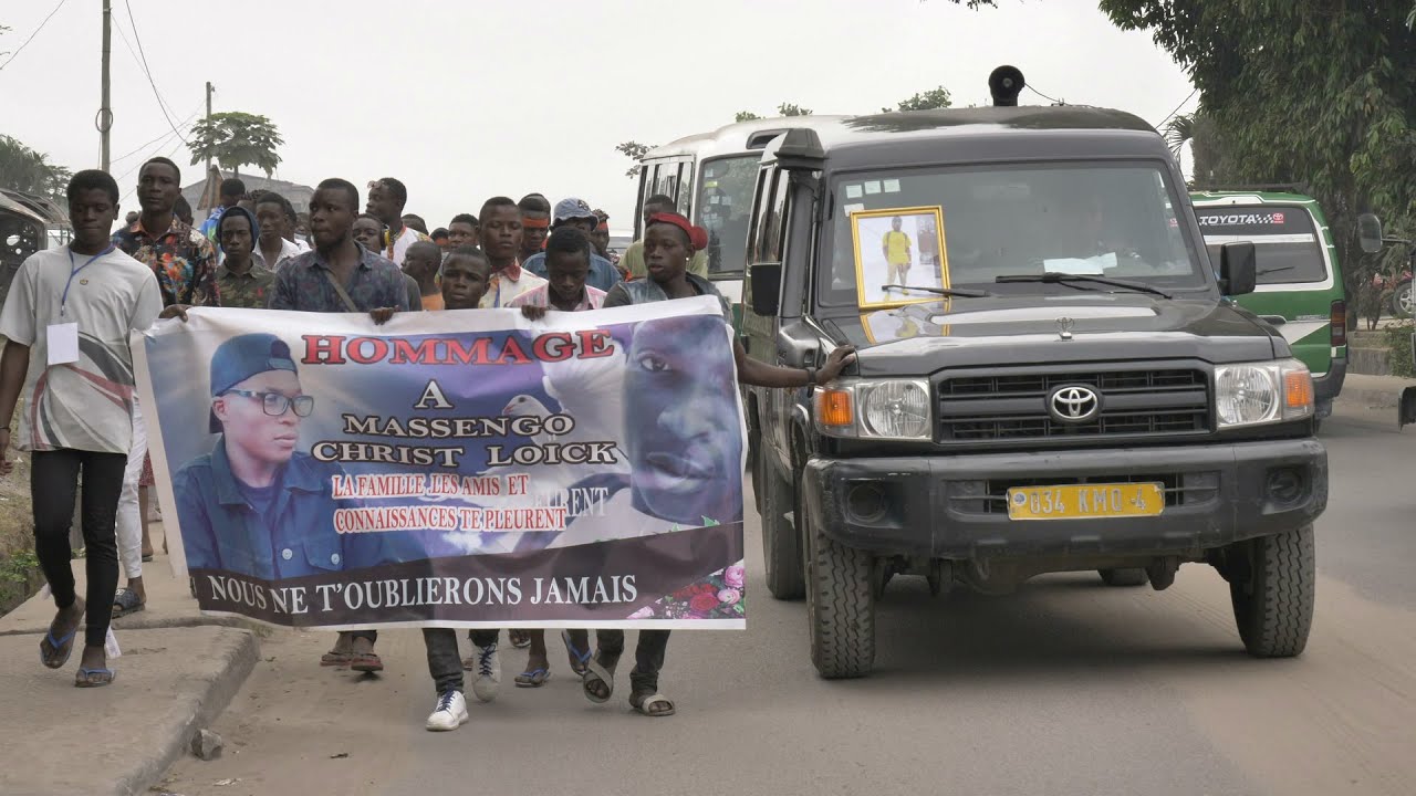 Les obsèques de Christ Loïck à Brazzaville
