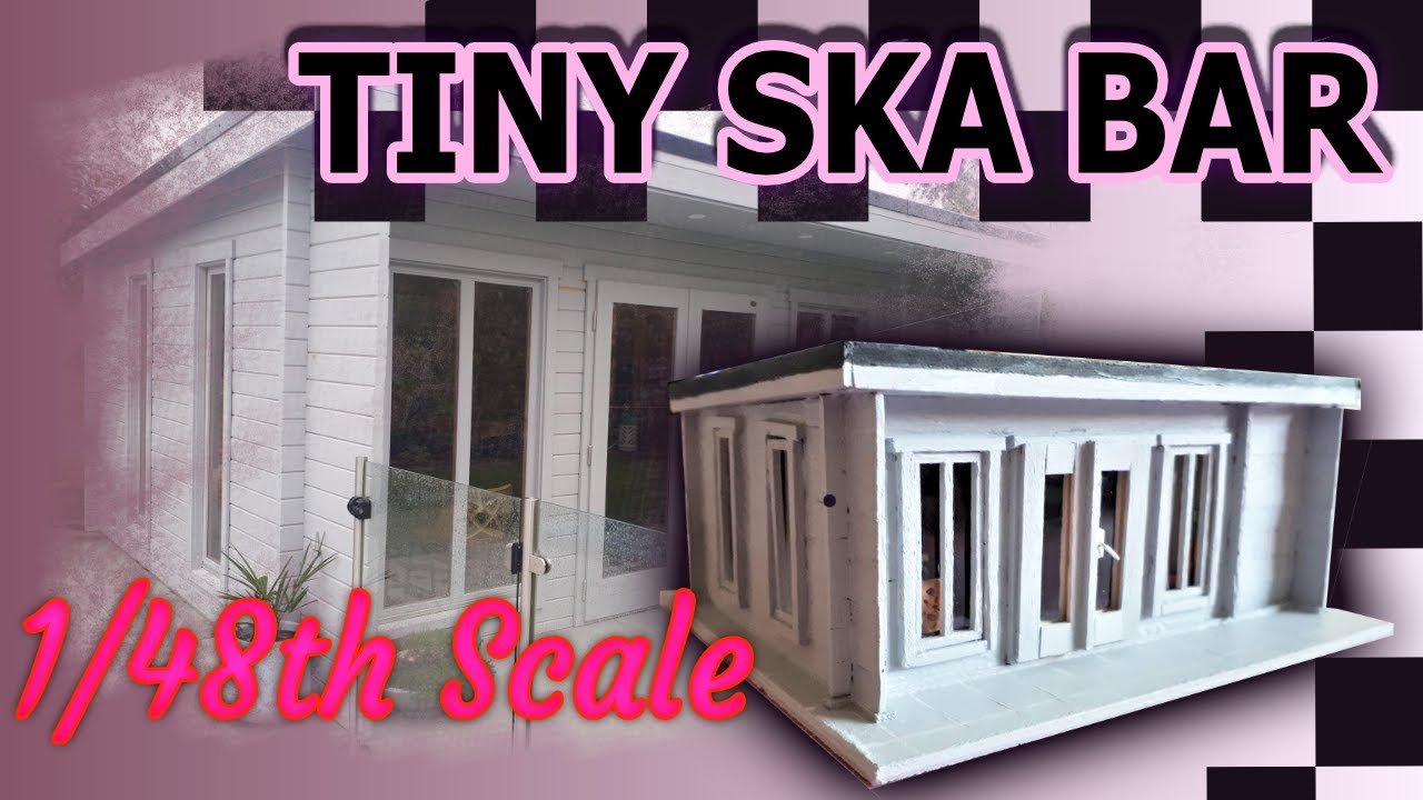 I Made a Real Life Pool Bar in Dollhouse Scale