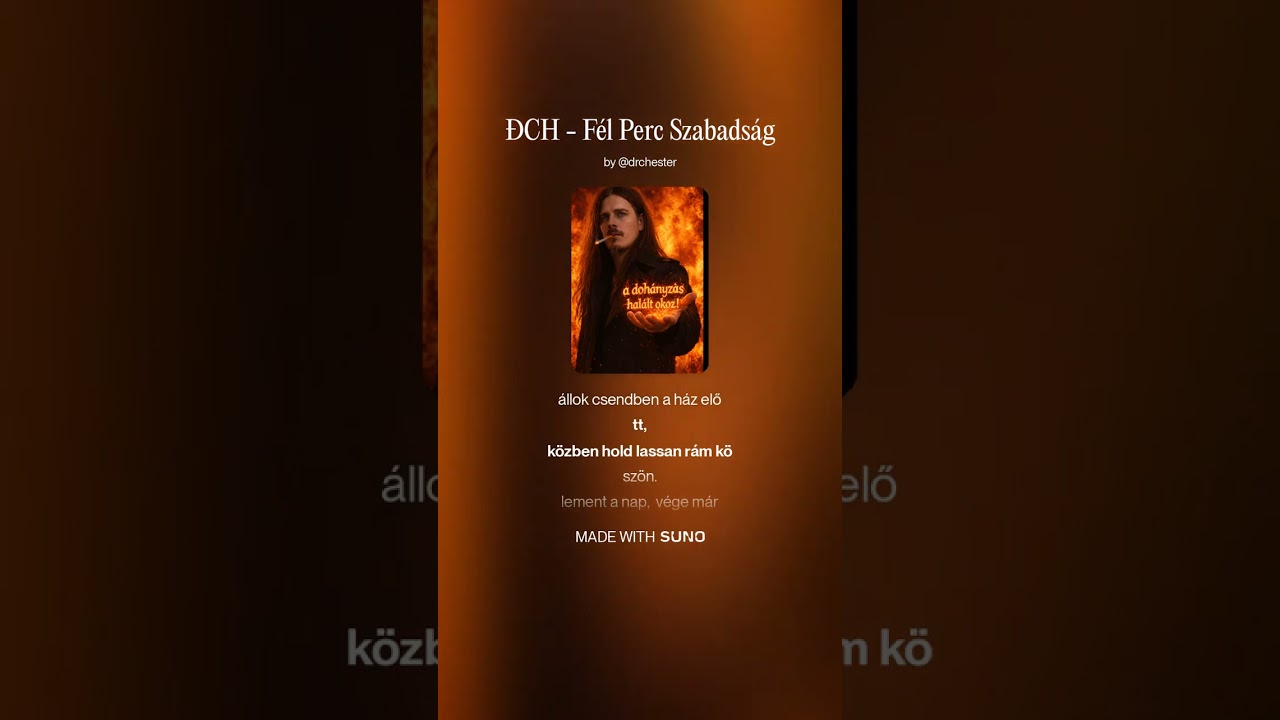 ĐCH   Fél Perc Szabadság  #foryouppage  #magyarország #magyarzene #magyarzenek #dal  #dalszöveg