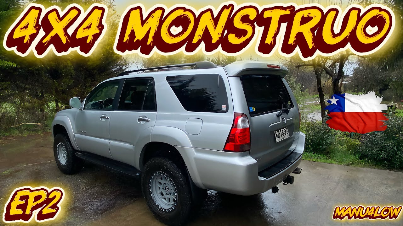 HAZ QUE TU 4X4 SE VEA BRUTAL / Modificando la 4Runner EP2 | MANU4LOW