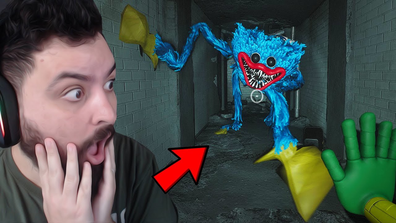 HUGGY WUGGY VOLTA A VIDA E ME ATACA !!  - INCRÍVEL - Poppy Playtime CAPITULO 2