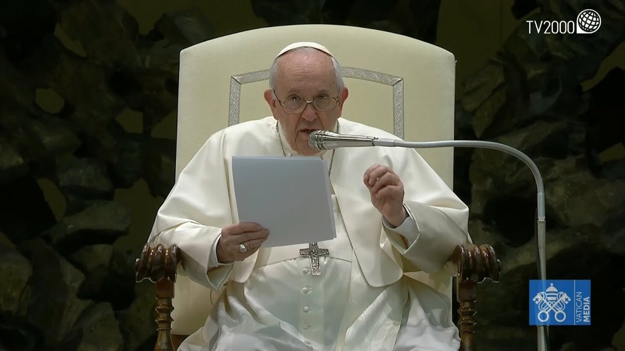 Papa Francesco, Udienza Generale del 2 marzo 2022