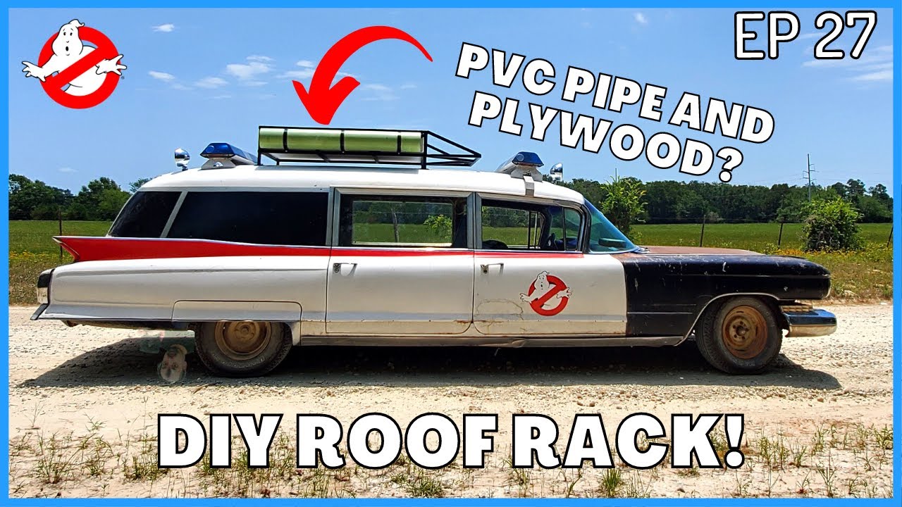 Making A DIY Roof Rack and Props for the WRECTO-1!     (ECTO-1 BUILD: EP 27)