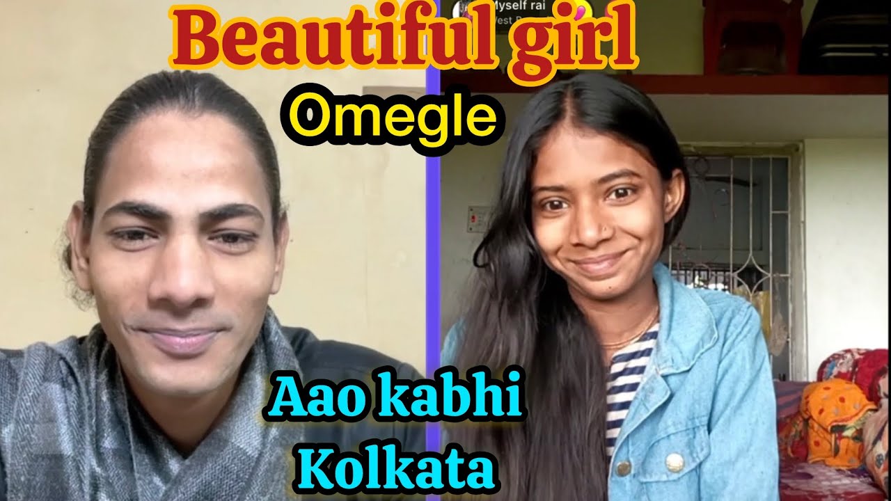 Beautiful girl in Omegle Aao kabhi Kolkata travel together in tourist attraction, hashtag Omegle 