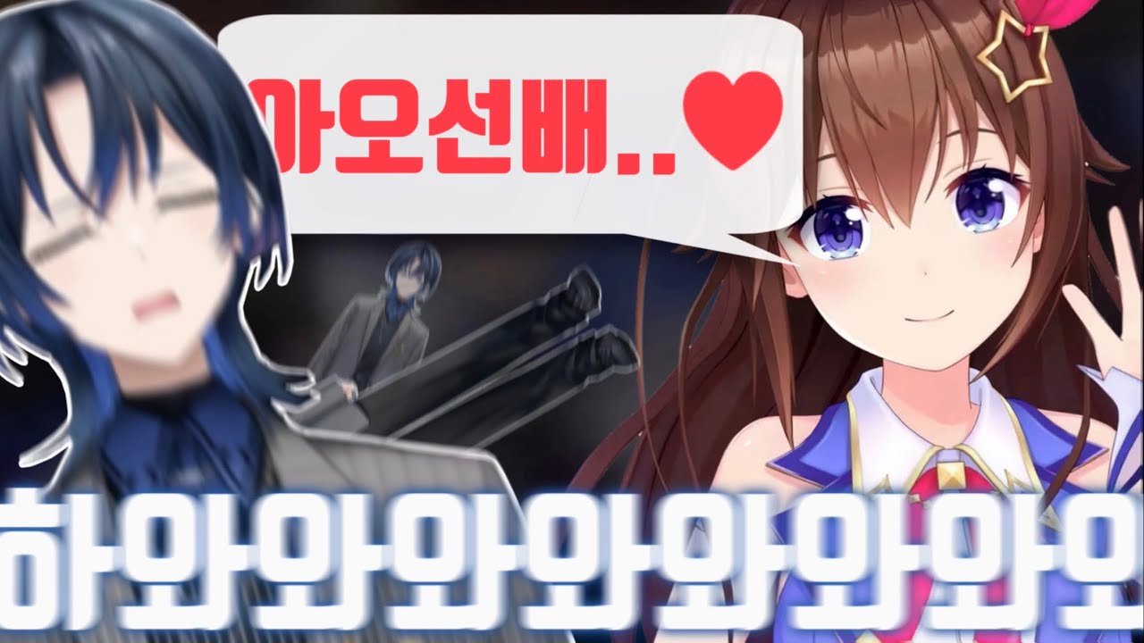 3D모델이 없어서 방송 내내 종이처럼 펄럭이는 아오쿤