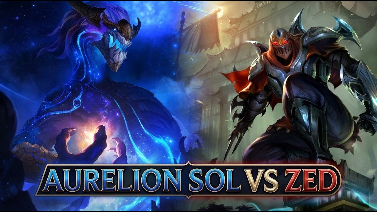 Aurelion Sol (1/4/2) vs Zed | Siento que puede haber jugado mucho mejor.