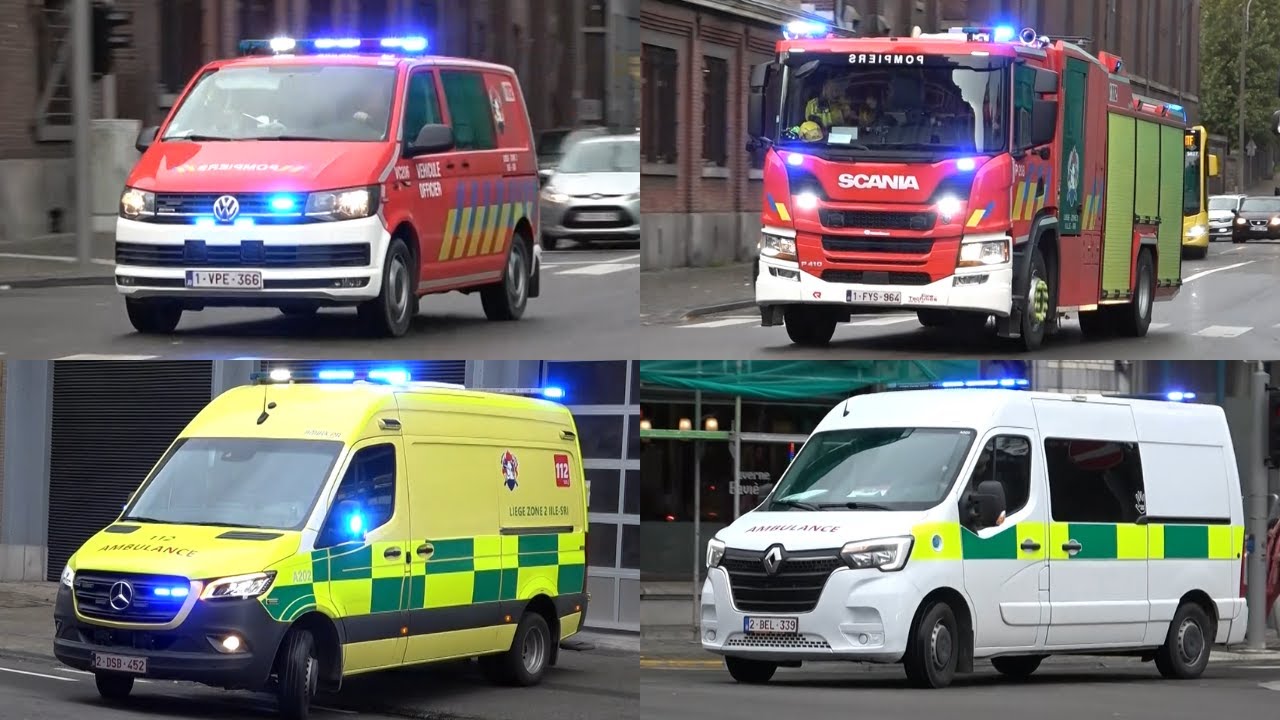 [E-HORN/ALARME] Pompiers et Ambulances (Privé) en urgence à Liège!