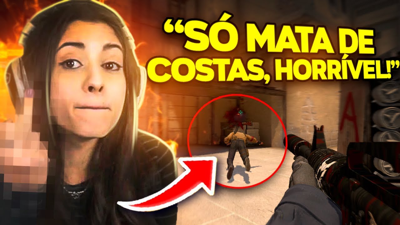 essa MENINA me OFENDEU e me fez JOGAR SÉRIO no ÁGUIA!