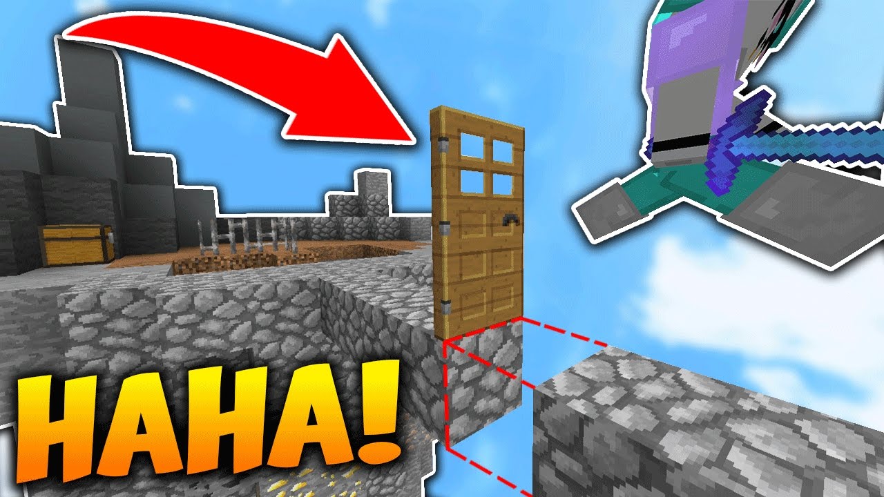 I TROLLED THE SERVER!! **he actually fell for this** | Minecraft SKYWARS (Server Troll)