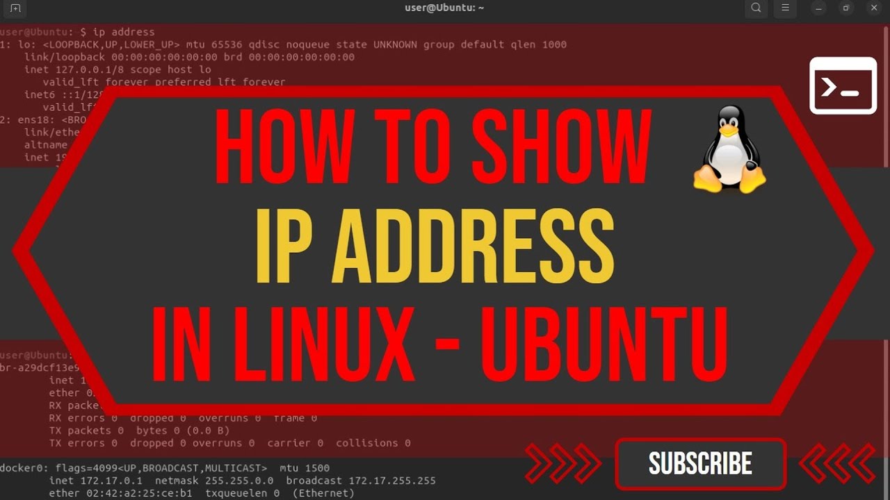 How to Show IP Address in Linux - Ubuntu