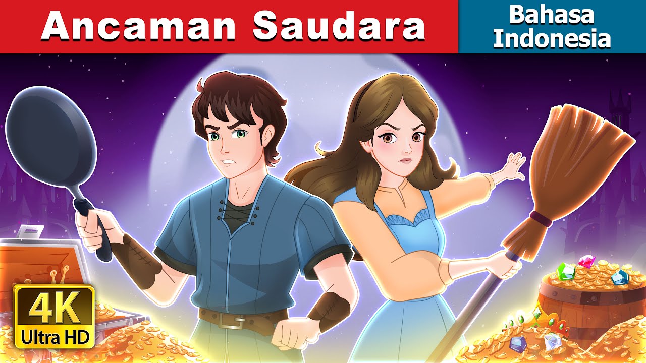 Ancaman Saudara | The Sibling Menace in Indonesian | @IndonesianFairyTales