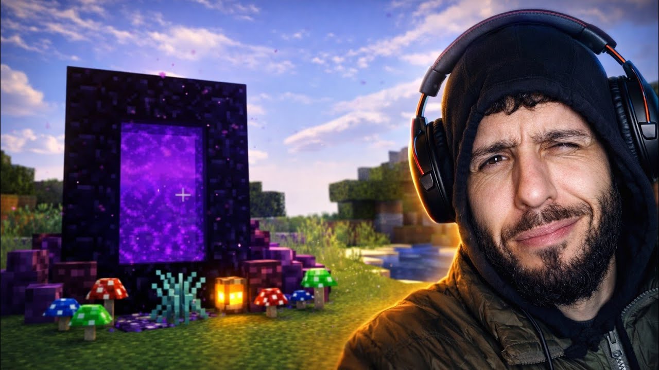 چێکرنا دەرگەهێ جەهنەمێ 🔥‼️ Minecraft 16