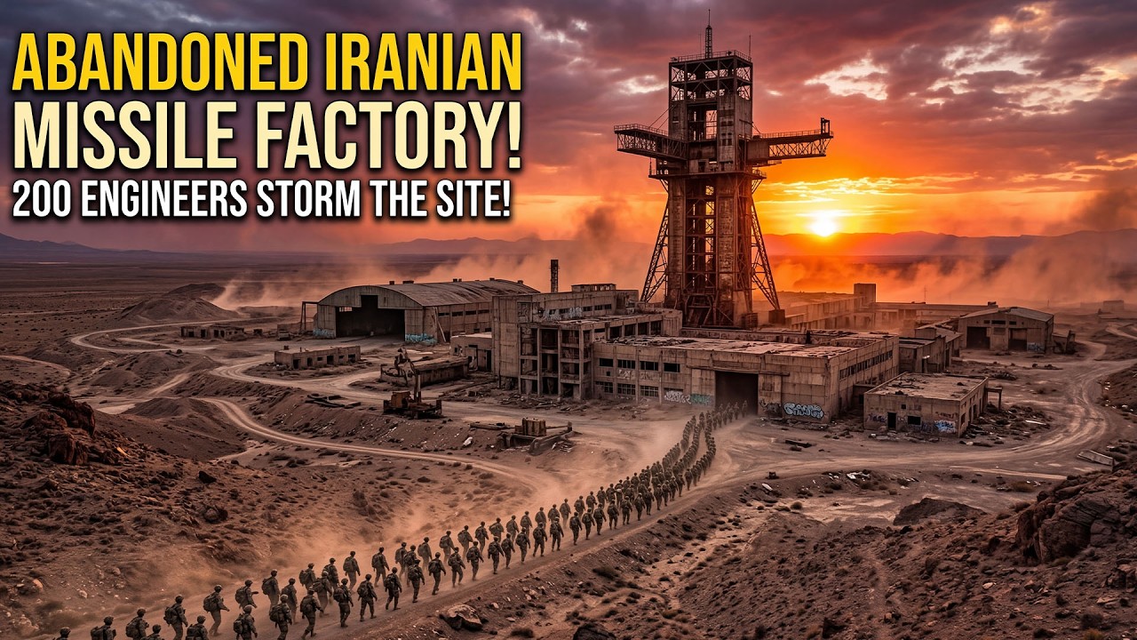Iran’s Secret Missile Factory Restoration – 200 Engineers Rebuild It