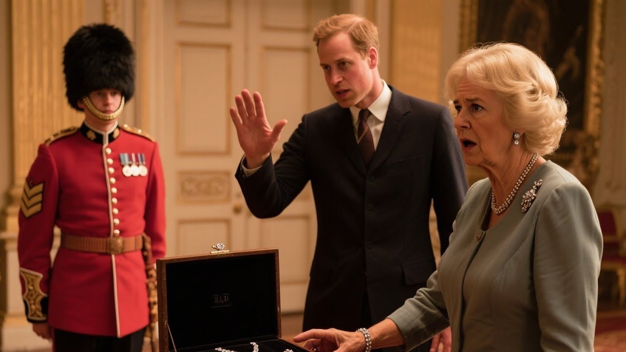 "CAUGHT IN THE ACT!" — William Intervenes as Camilla Tries to Steal Queen Mother’s Rings!"