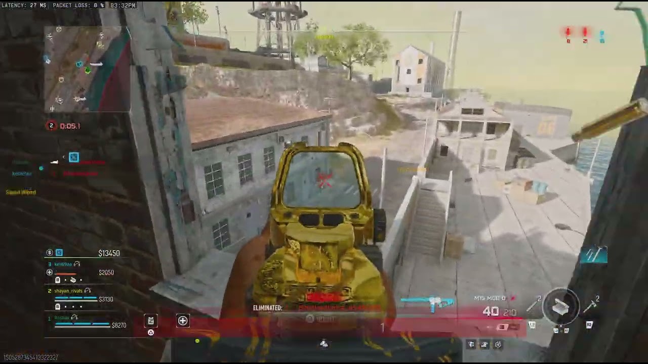 I dropped 16 kills.