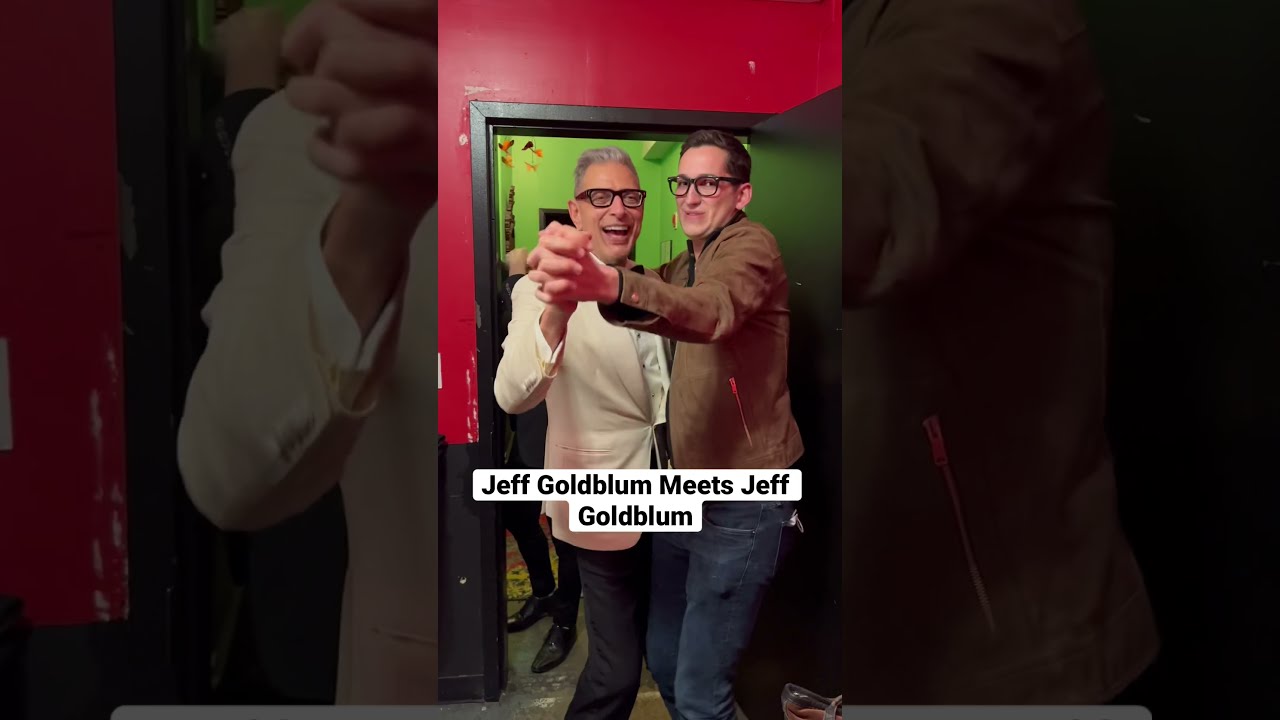 Jeff Goldblum Meets Jeff Goldblum #shorts