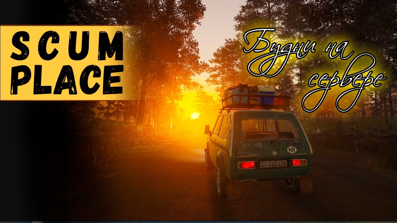 SCUM PLACE - Будни на сервере