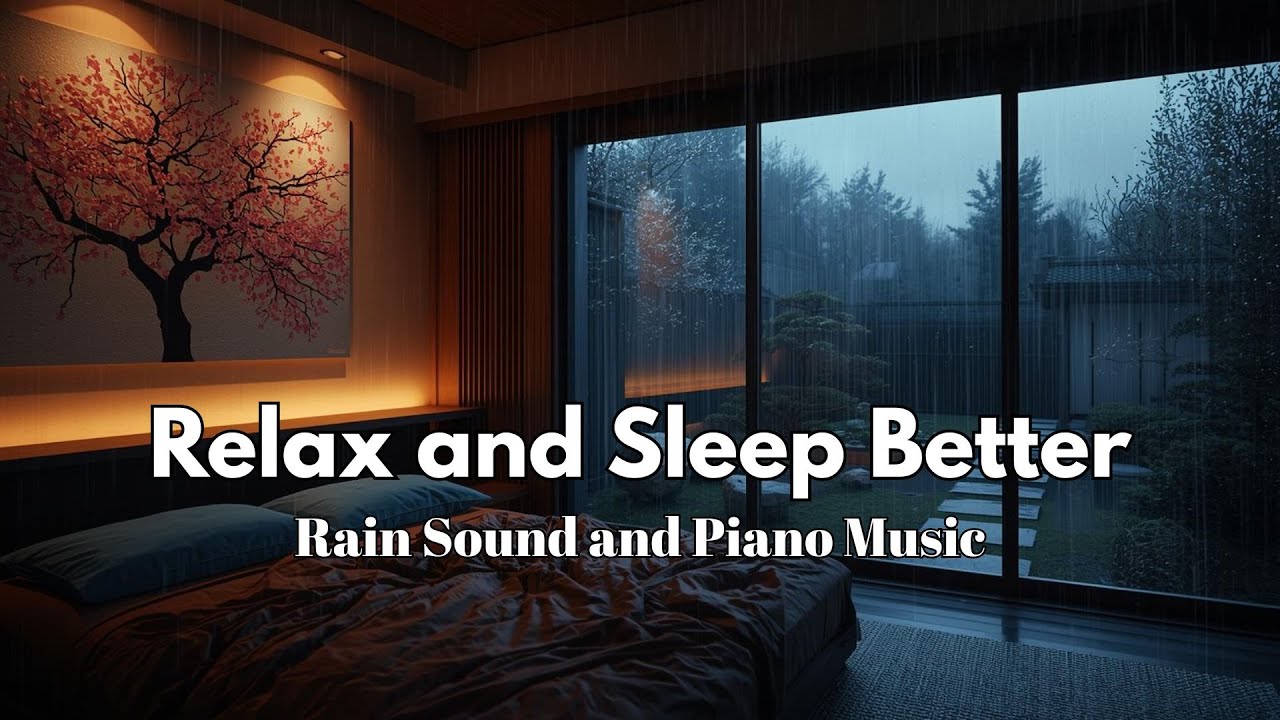 Relaxing Sleep Music for Insomnia Relief 💧 Healing Music for Meditation, Deep Rest, Stress Relief