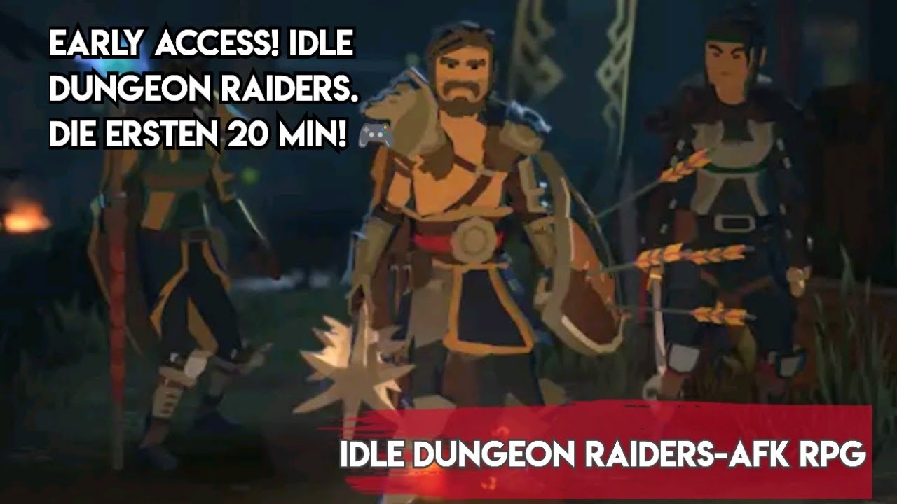 [Early Access Preview] Idle Dungeon Raiders: Die ersten 20 Min! 🎮