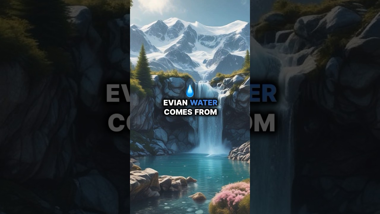 Evian Water Facts #water #health #evianwater #drink #natural #naturalspring