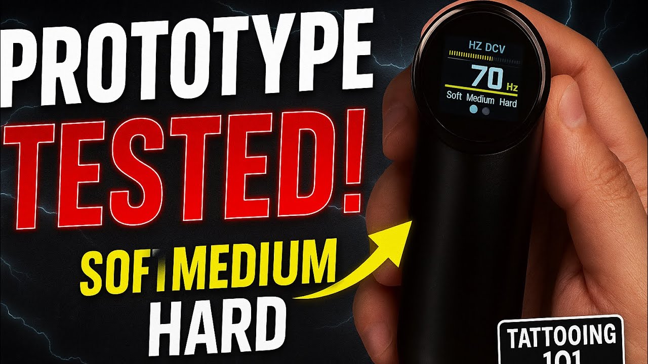 Prototype Reveal! Dragonhawk Mast Racer Pro Tattoo Machine – Next-Gen Tech Test!