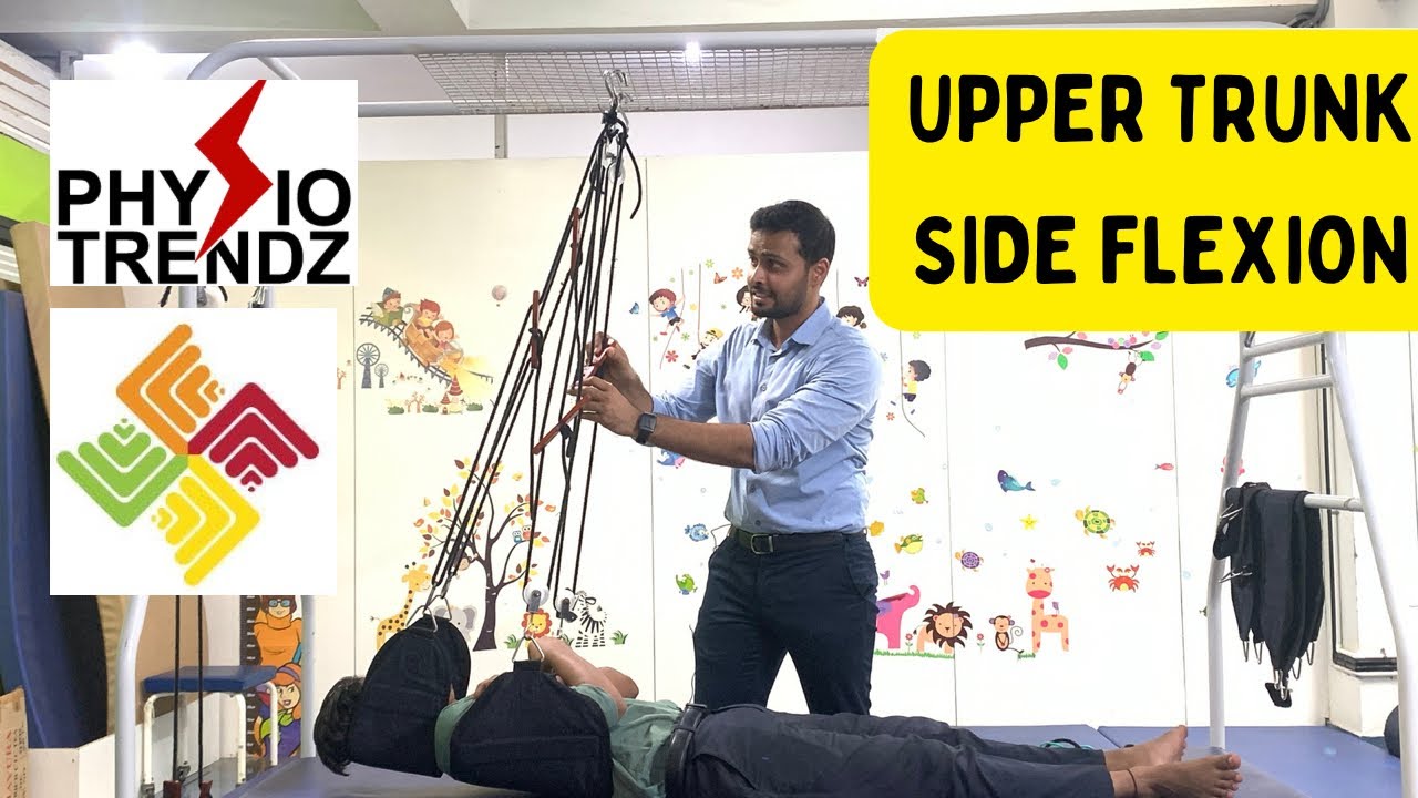 Suspension Therapy For Trunk, Upper Trunk Side Flexion |Physical therapy |Physio trendz