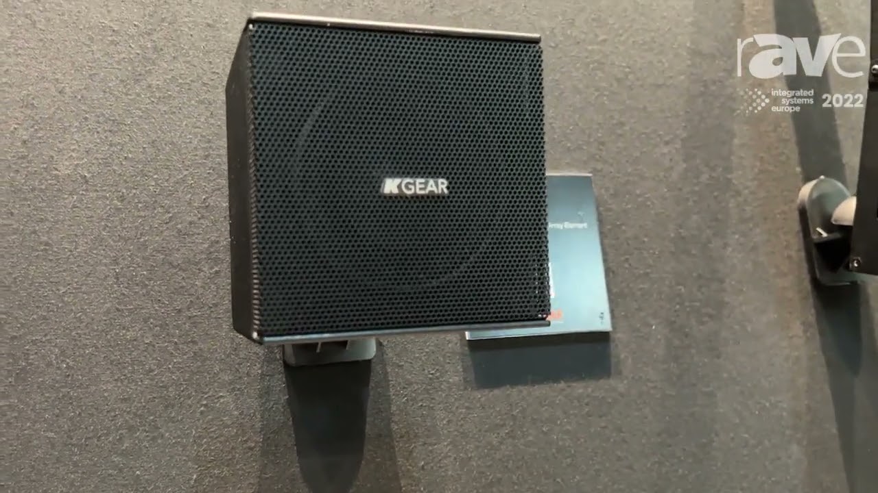 ISE 2022: K-Array Launches KGear GH4 Small, Powerful Full-Range Satellite Speaker