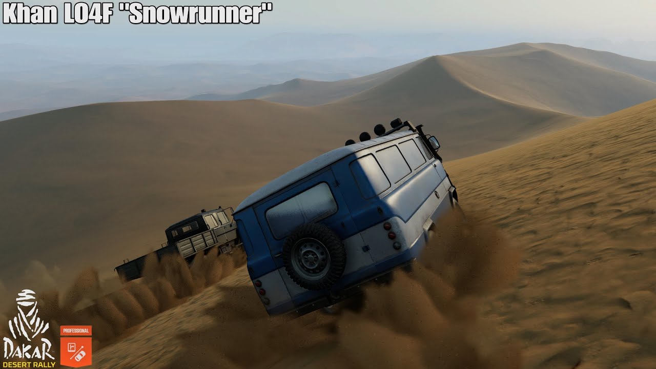 Dakar Desert Rally - Snowrunner Khan LO5F Van - Sakaka 140.78KM Professional [4KPS5]