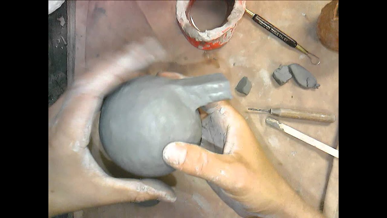 How to build a clay whistle (ocarina)