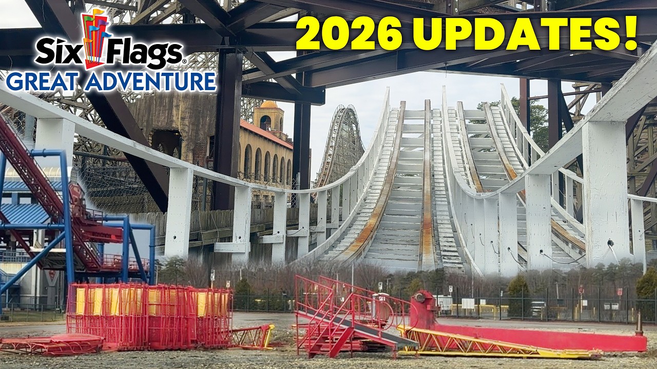 MAJOR 2026 Updates at Six Flags Great Adventure! | Update 3/19/26