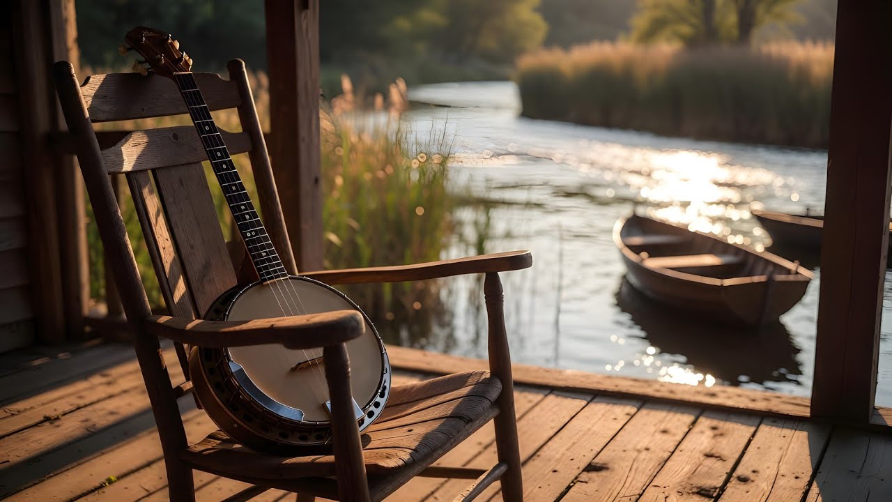 🎵 Warm & Hopeful + Americana / American Folk Banjo | Music for Calm Mind & Happy Mood
