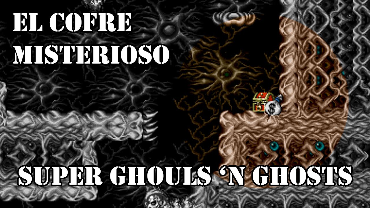 El cofre misterioso de Super Ghouls 'n Ghosts (SNES)