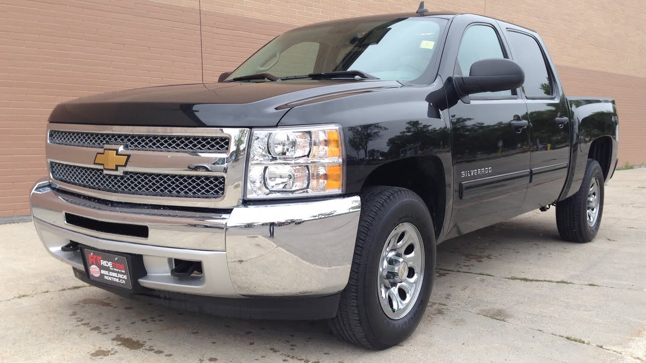 2012 Chevrolet Silverado LS 4WD - Crew Cab, 4.8L V8, Power Windows & Locks | For Sale in Winnipeg