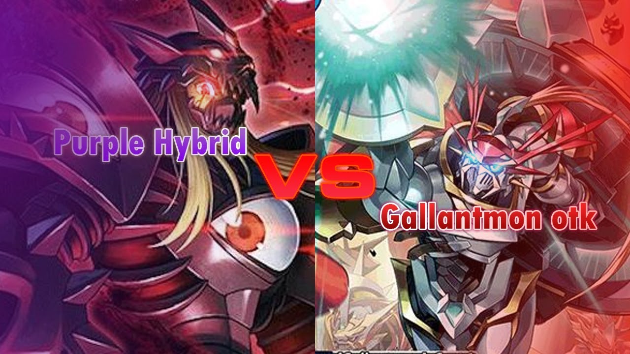 Purple Hybrid vs Gallantmon Otk - Digimon TCG EX-10 Match Commentary