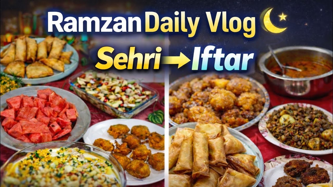 Ramzan Daily Vlog 🌙 | Sehri to Iftar Routine | Hyderabadi Iftar Food | YumVlogs